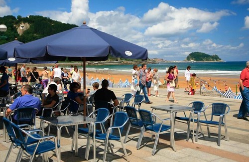 Zarautz Appartement | Appartement Zarauz 4 chambres pour deux familles 2eme line plage