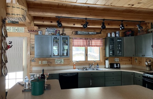 Pine River Pond Maison | Cabane en rondins sur Pine River Pond à Wakefield NH