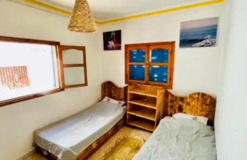 Taghazout Maison | 4- Twin/ Double room with with shared bathroom(Twin room with private bathroom)