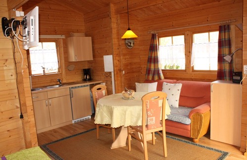 Born auf dem Darss Maison | 40 m² bungalow "Vogelnest" with south-facing terrace, TV and W-LAN for max. 2 persons