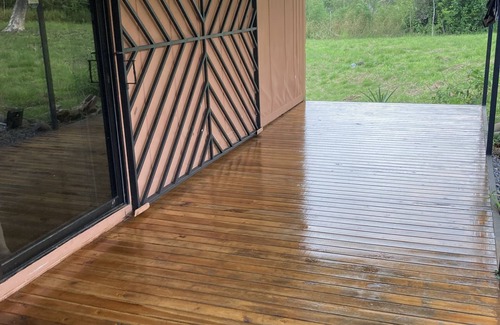 Las Delicias Maison | 40' Tasteful container tucked away in the Jungle!