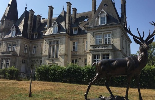 Saint-Jean-aux-Bois Appartement | 400m2 castle flat, 8 bedrooms + pool near Paris!