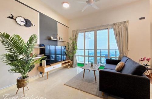 Central District Appartement | 47F Cozy Central City Suite JB CIQ 5-6 Pax