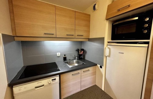Plagne 1800 Appartement | 4ème étage, vue montagne, piscine, balcon, télévision, casier à ski, 54m², La Plagne