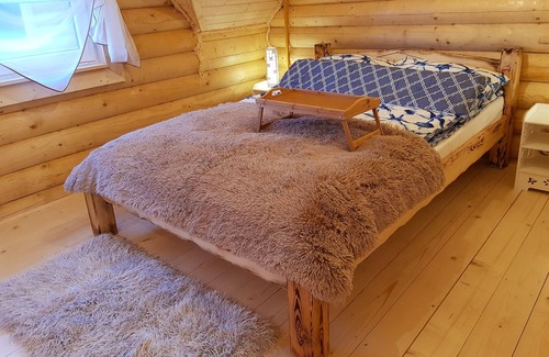 Jastrzebia Gora Maison | 4x BeHappy Woodhouse log cabins Sauna Jacuzzi Gdansk near Jastrzębia Góra