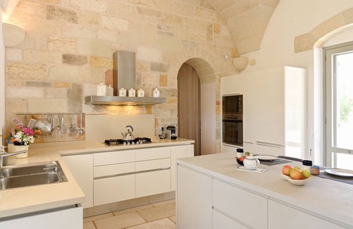 Carpignano Salentino Maison | Masseria 5 chambres avec piscine à débordement chauffée et vaste oliveraie
