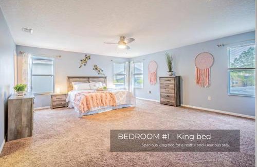 Windwood Bay Maison | 5 Bedroom Villa l 12 min to Disney l Themed Rooms l Orlando Area