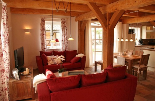 Borgerende Appartement | Excl. FH Duette 5 étoiles, cheminée, Wi-Fi, sauna, Waschm. - 3 pièces FH jusqu'à 4 pers. Duos, BE