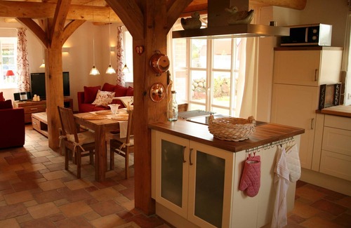 Borgerende Appartement | Excl. FH Duette 5 étoiles, cheminée, Wi-Fi, sauna, Waschm. - 3 pièces FH jusqu'à 4 pers. Duos, BE