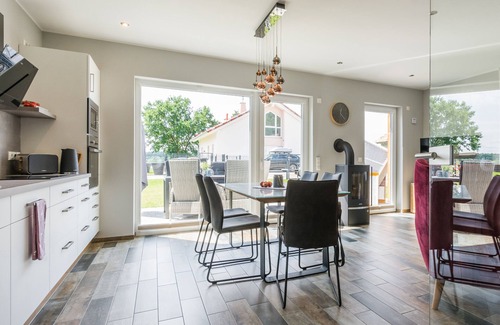 Krakow am See Maison | 5 * holiday home - nature park-lake-sauna-fireplace-113m²
