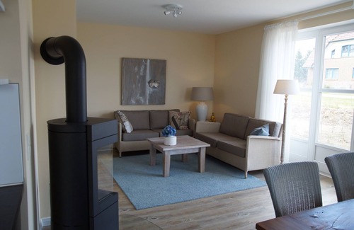 Rosenhagen Maison | 5 ***** maison de vacances sur la plage de la Baltique avec sauna, cheminée, Wi-Fi et le jardin