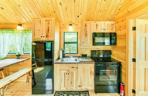 Selinsgrove Cabine | 5 Mi to Susquehanna Boating! Secluded Log Cabin