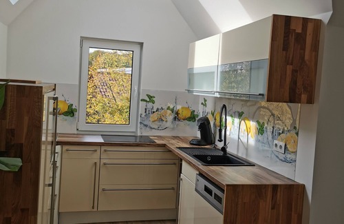 Konigheim Appartement | 5 minutes from the highway is this quiet new family apartment
