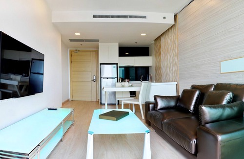 Pattaya Bay Appartement | 5 * nouveau lux une chambre au 27 étage vue mer panoramique 20m à la mer