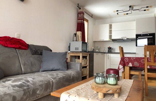 Les Deux Alpes Appartement | 5-seater apartment, 100 m from the slopes, view of the jewel cases