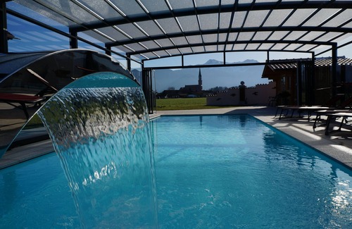 Luft Appartement | 5 Star Holiday « Sissi » avec piscine chauffée et panoramique à couper le souffle