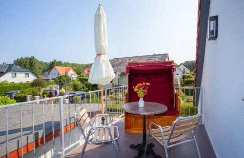 Glowe Appartement | 5 Sterne Ferienwohnung Boddenblick