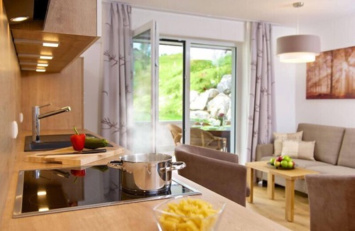 Kalzhofen Appartement | 5 * vacation apartment Allgäuer Alm with swimming pool and sauna