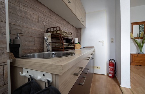 Zentrum-Sued Appartement | 5-zi-boho: 2 Schlafzimmer, 7 Gäste, Arbeitsbereich