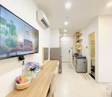 An Phu Appartement | 501 Modern Studio with Balcony & Kitchen