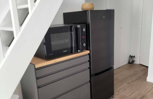 Reallon Appartement | 50m from resort center, 6th floor, view mountain, balcony, ski locker, 49m², Réallon