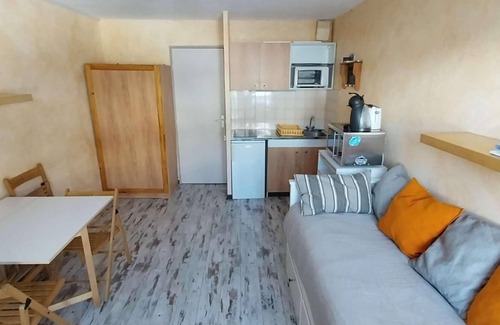 Reallon Appartement | 50m des commerces, 3ème étage, vue pistes de ski, balcon, télévision, 20m², Réallon