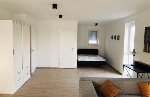 Bockingen Appartement | 50sqm suite in Heilbronn with its own underground parking garage. Temporary living in Heilbronn a.N