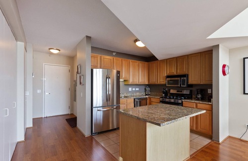 Downtown Chicago Appartement | Penthouse MagMile 51 / 52e étage - VUES, Cheminée, Balcon, Centre de fitness