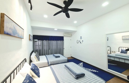 Tanjung Bungah Maison | 527 BeachHouse @ 5 bedroom -3min walk to the beach