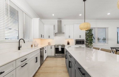 Mid Island Maison | 5350 Chasing Sunshine: 5BD/4.5BA Pool Home, Steps to Sand!