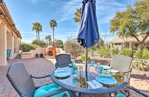 Oakwood Maison | 55 and Sun Lakes Casa with Patio and Pool Access