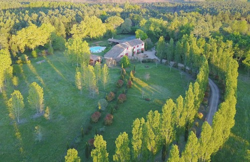 Fargues-sur-Ourbise Maison | Vaste manoir 560 m² sur 4 ha : 10 chambres-10 SdB-20 pers-grande piscine tennis