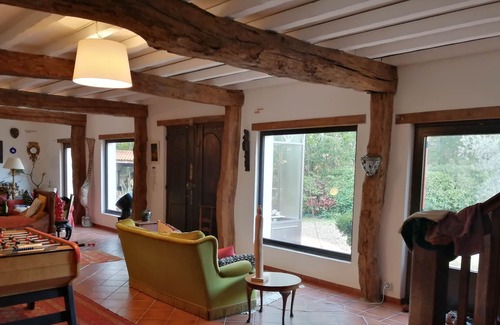 Fargues-sur-Ourbise Maison | Vaste manoir 560 m² sur 4 ha : 10 chambres-10 SdB-20 pers-grande piscine tennis