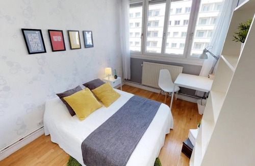 Part Dieu - Bir Hakeim Station Balnéaire | 58 m² Chambre privée ∙ 1 chambre ∙ 1 personne