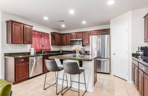 San Tan Valley Maison | 5BR/3BA Home with Private Heated Pool and Golf Course Views in San Tan Valley