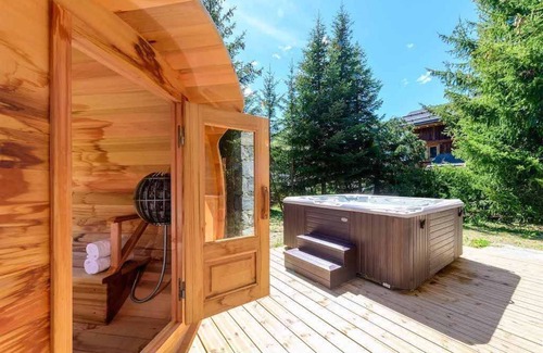 Meribel Village Chalet De Ski | 5mn des Pistes | Chalet cozy + Sauna et Local Ski