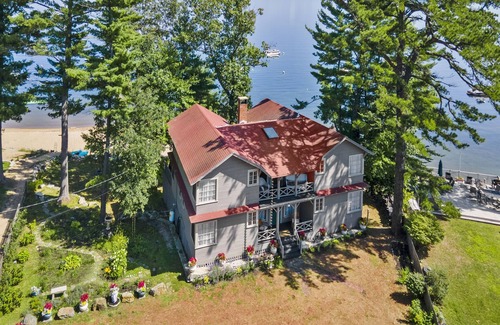 Sebago Villa | RÉSERVATION Villa Shiloh pour 2020: retraite de luxe rustique sur le lac Sebago!