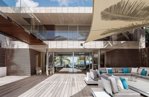 Anse des Flamands Villa | 6 BDRM Architectural Gem w Massage and Cinema