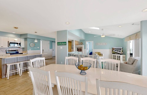 Bethany Beach Maison | 6 Bedroom Oceanfront House in N. Bethany Beach. Renovated in 2024. Watch video!