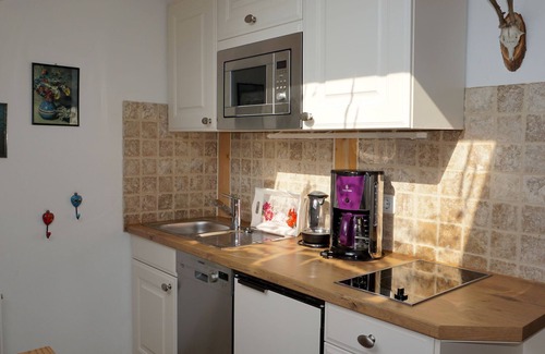 Grassau Appartement | 6. Fewo Chiemsee, 43 qm, 2-3 Pers., 1 Schlafzimmer, 1 Wohn-Schlafraum, Ostbalkon 2.OG