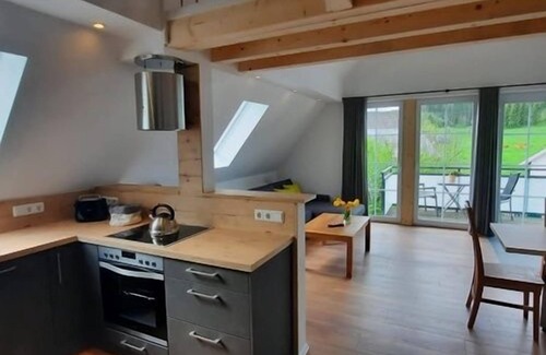 Finnentrop Appartement | 7 Heuboden, 76qm, 2 Schlafzimmer, Max. 4 Personen
