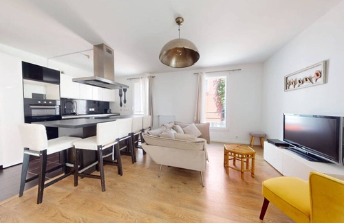 L'Ile-Saint-Denis Appartement | 64 m² Appartement ∙ 2 chambres ∙ 4 personnes