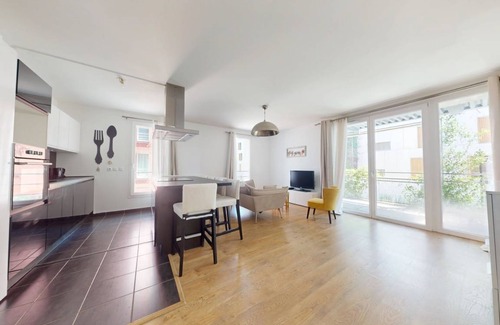 L'Ile-Saint-Denis Appartement | 64 m² Appartement ∙ 2 chambres ∙ 4 personnes