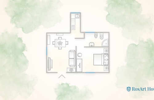Como Appartement | 65 m² Appartement ∙ 1 chambre ∙ 4 personnes