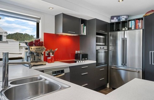 Whangamata Maison | 6BR Family Beach House with Pool & Sea Views