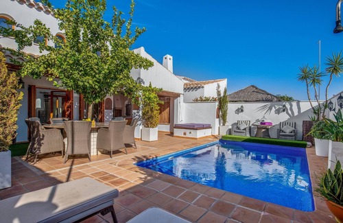 Caserio Los Tarquinos Villa | Villa pour 15 personnes, avec piscine, sauna et jacuzzi à Murcia