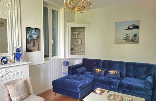Saint-Sulpice-de-Royan Maison | 7 km from the beaches of Royan, house with garden equipped BQQ Parasole transat