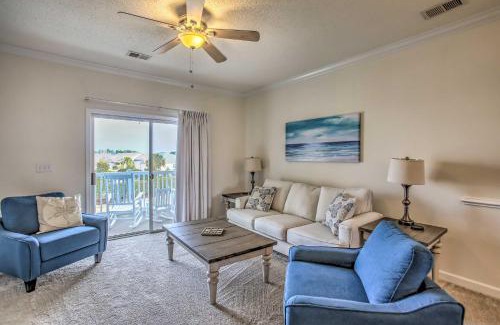 Carolina Forest Appartement | 7 Mi to Myrtle Beach Boardwalk Condo with Balcony!