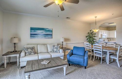Carolina Forest Appartement | 7 Mi to Myrtle Beach Boardwalk Condo with Balcony!