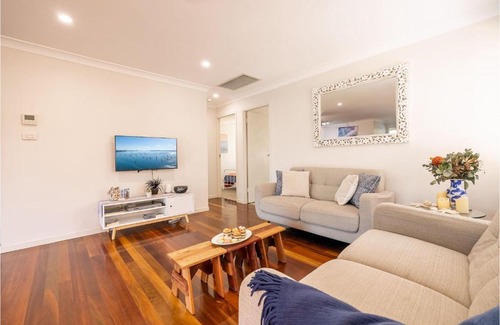 Anna Bay Maison | 70 Pacific Avenue - Saltwater Pool, Air Con and Wi-Fi